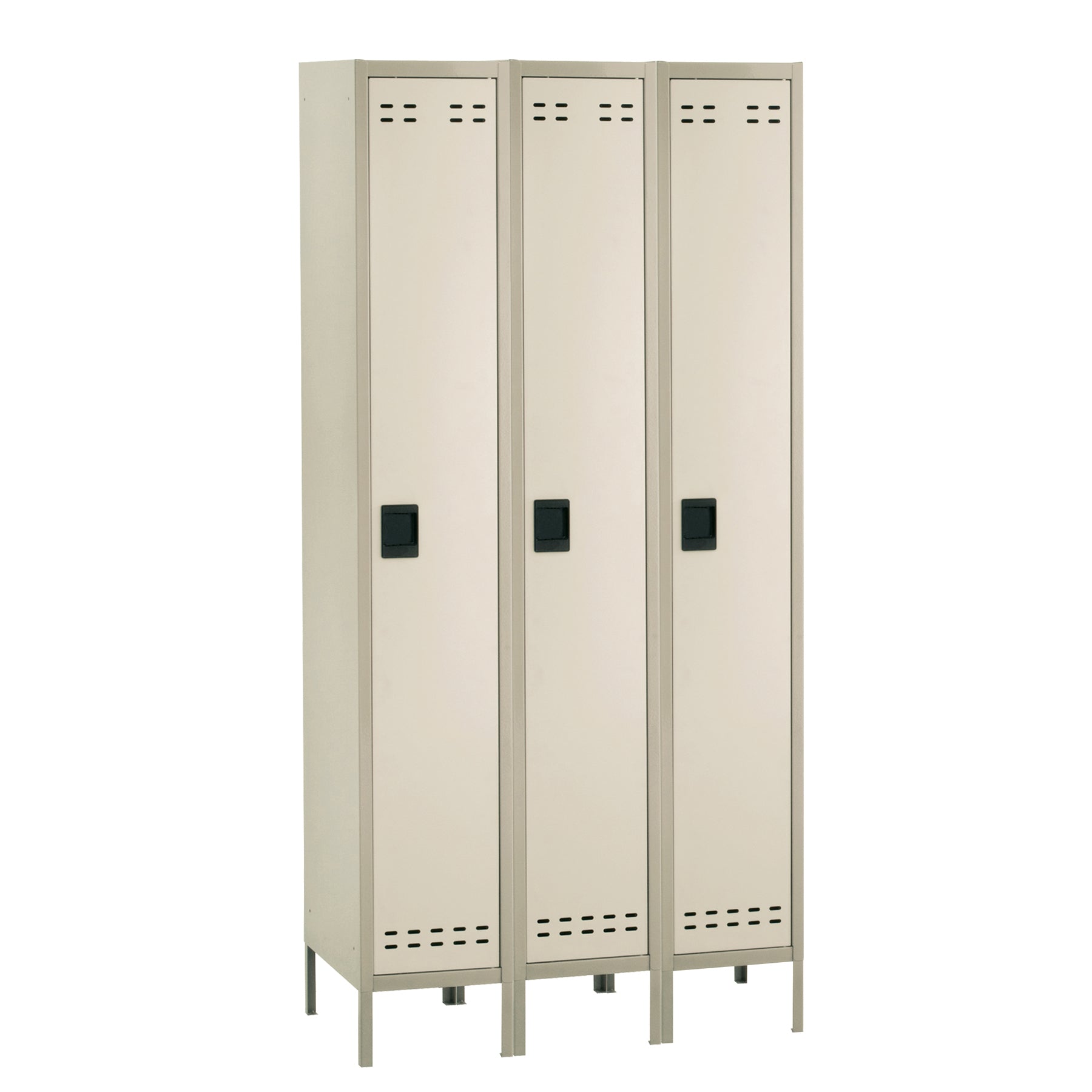 Locker Sngl Tier 3 Column Tan