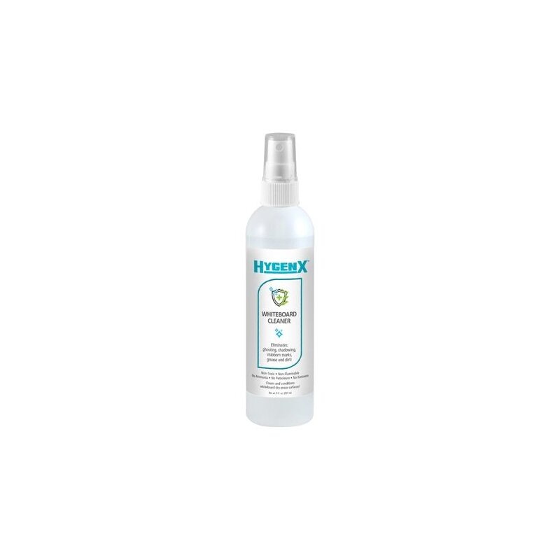 Hygenx™ Whiteboard Cleaner - 8 Oz. Refillable Spray Bottle