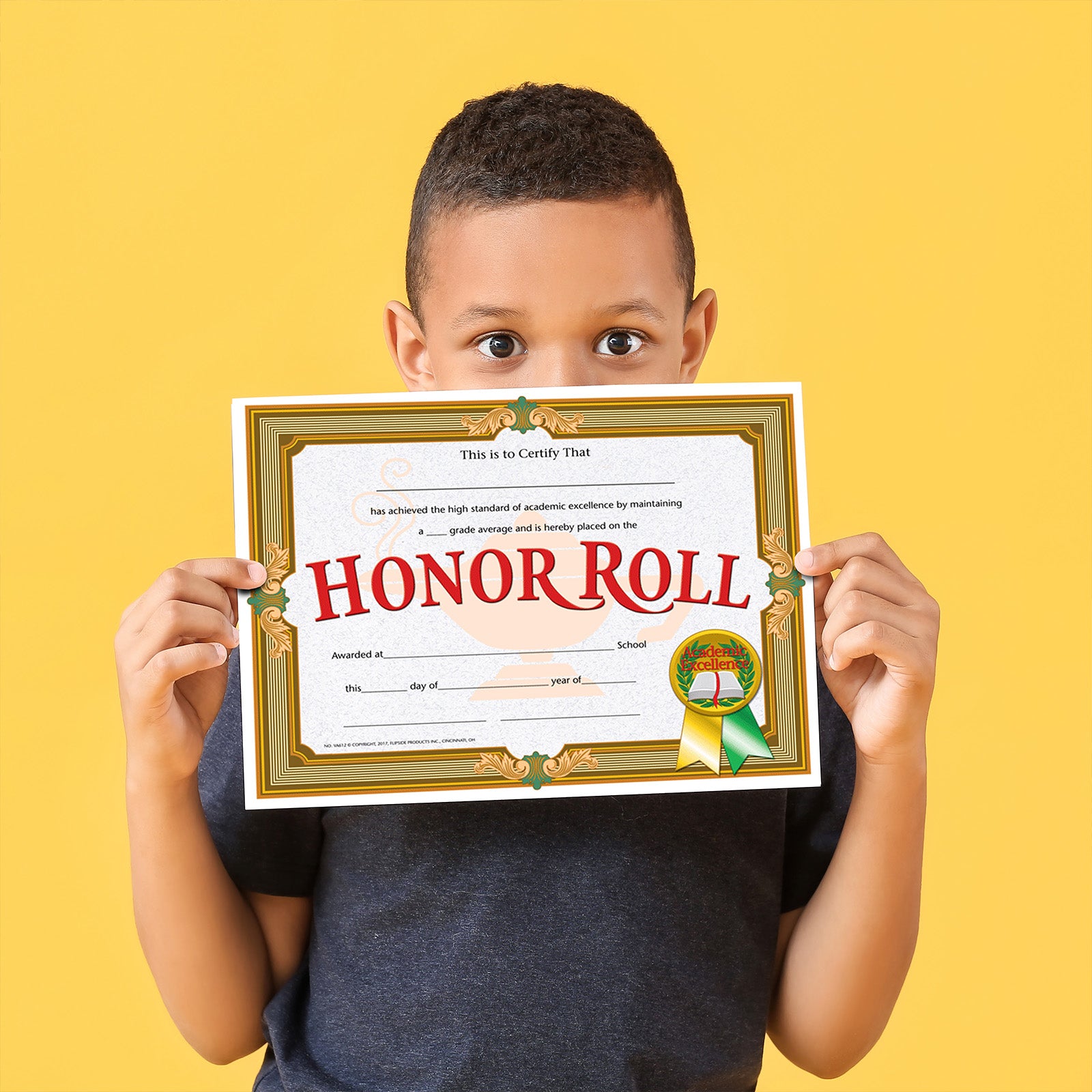 Honor Roll Certificate, 8.5" x 11", Pack of 30