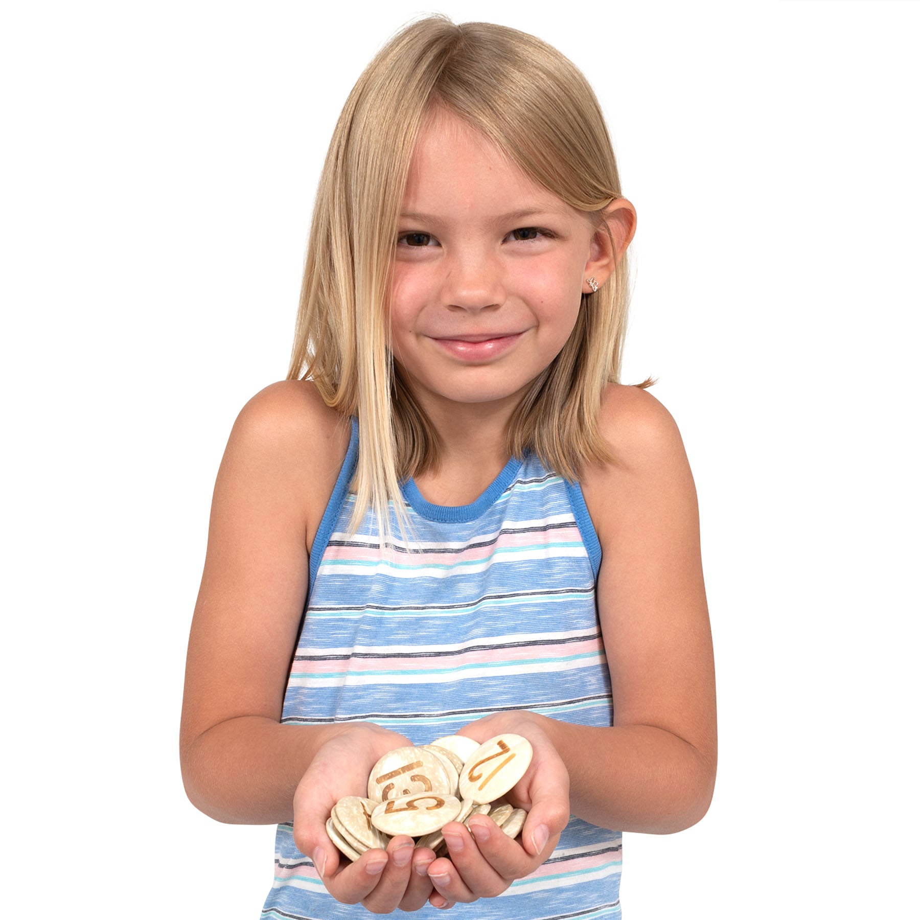 Coconut Numbers, Large, 1-100, Set of 100