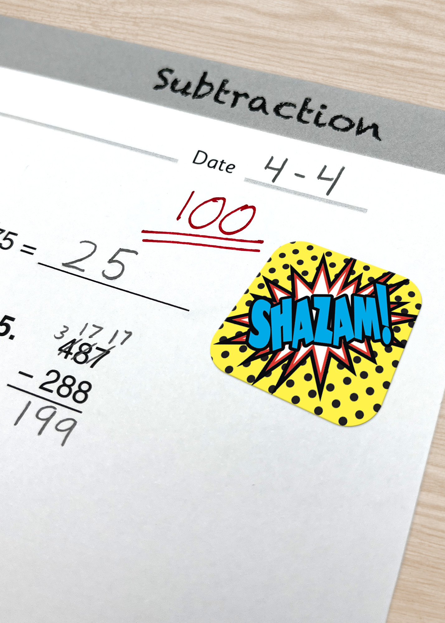 Superhero Stickers