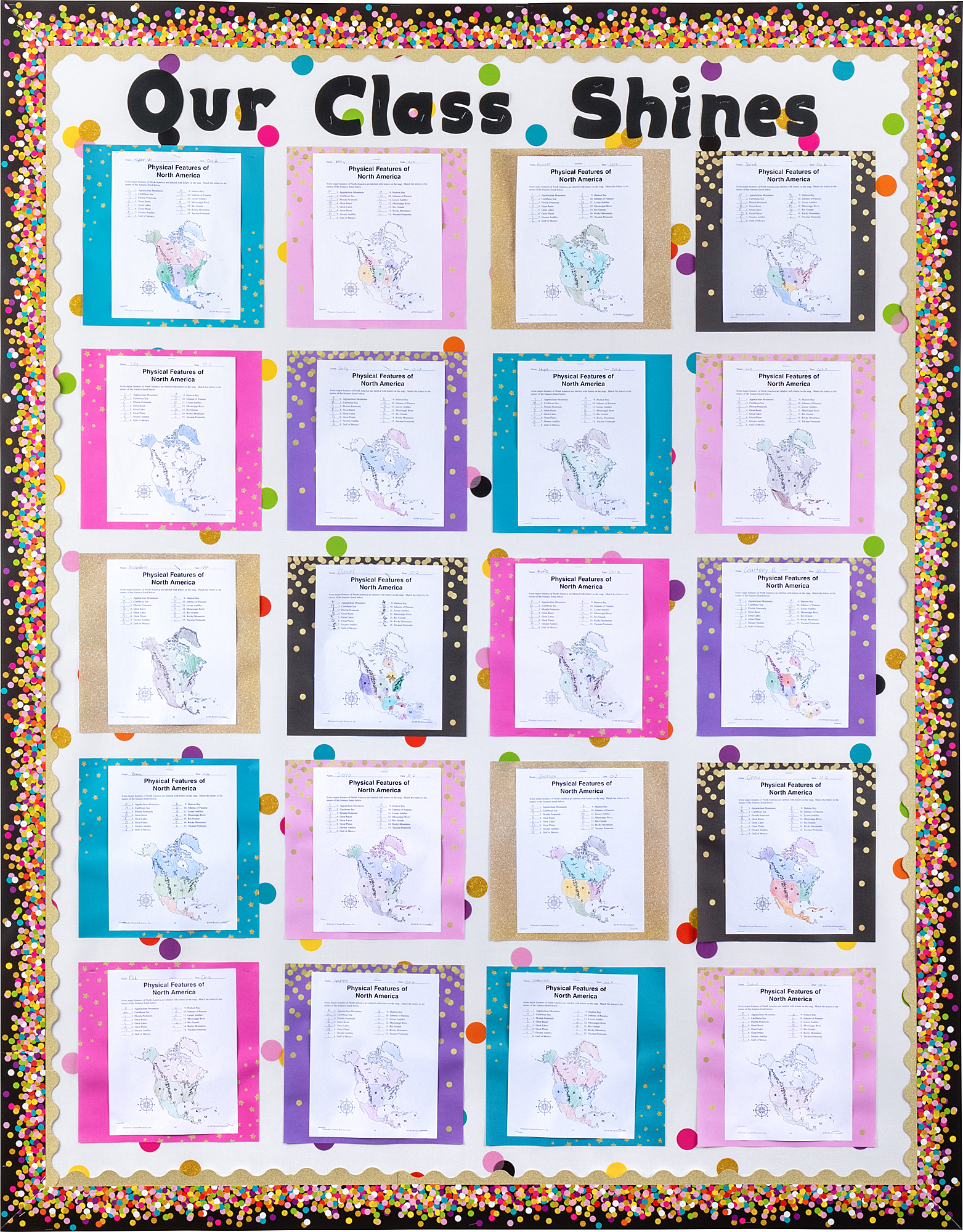 Confetti Project Paper