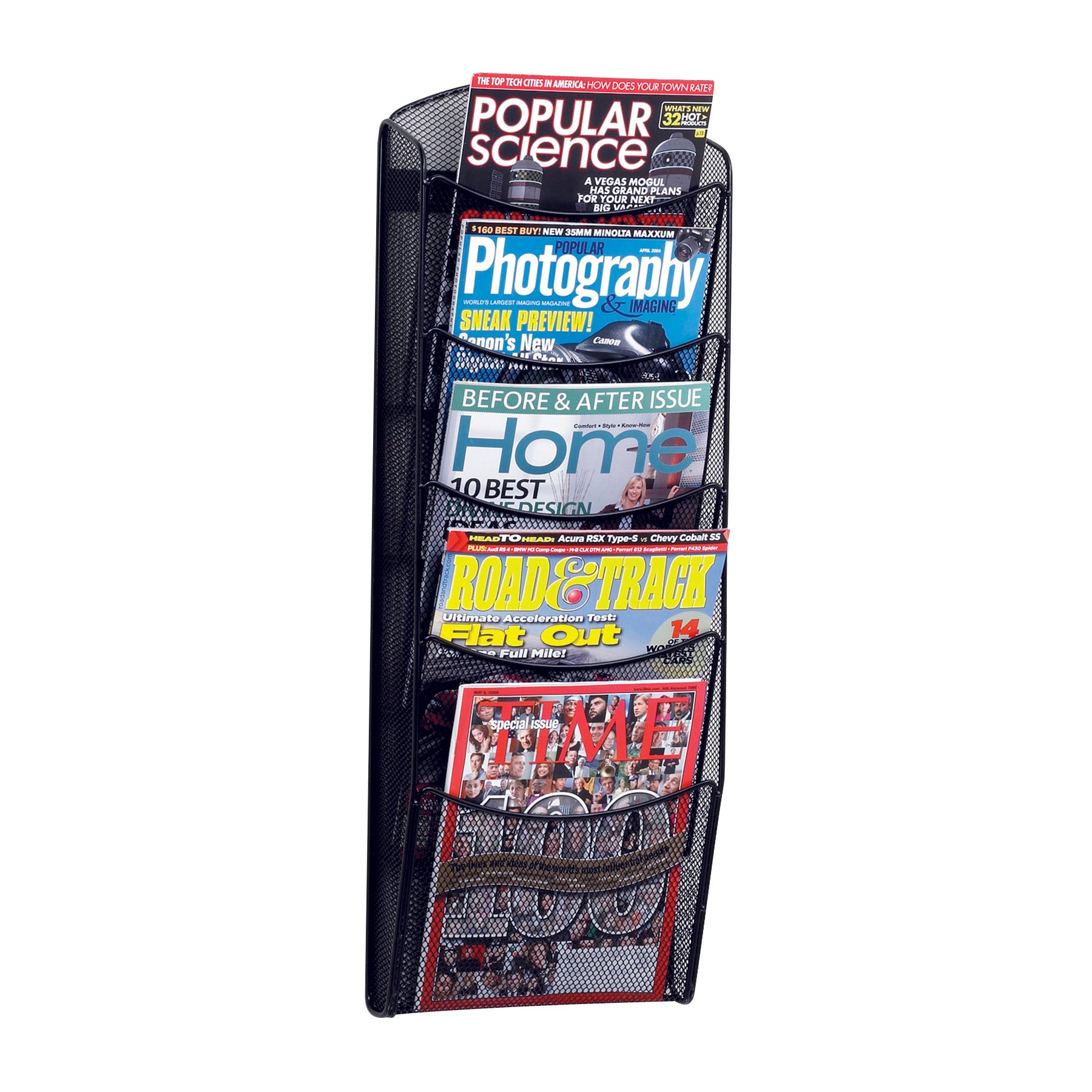 Onyx Literature Rack 5 Pocket
