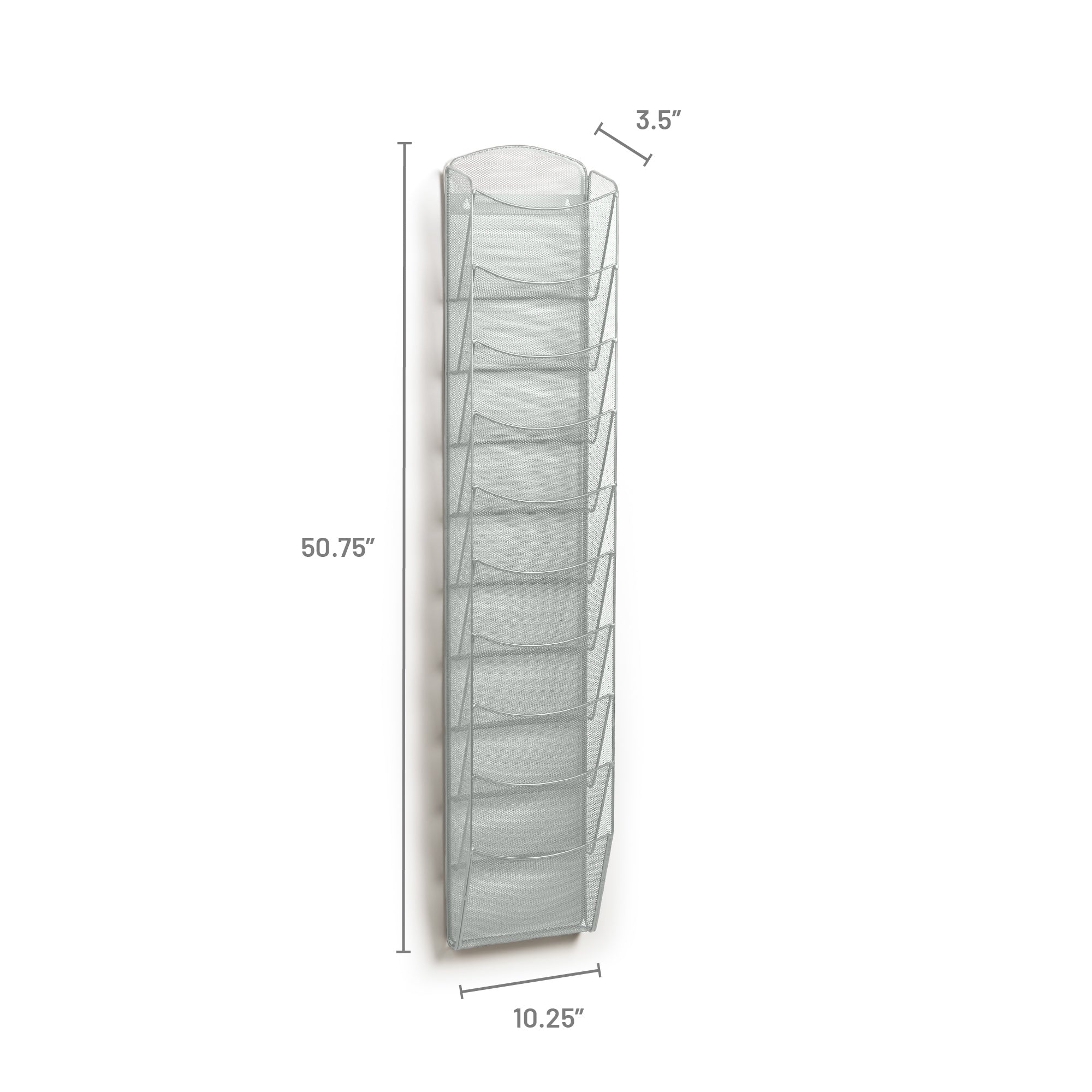 Onyx Literature Rack 10 Pocket