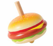 Spinning Hamburger Top (Bag of 12)