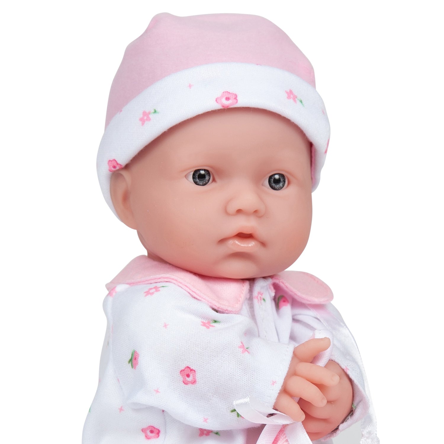 La Baby Soft 11" Baby Doll, Pink with Blanket, Caucasian