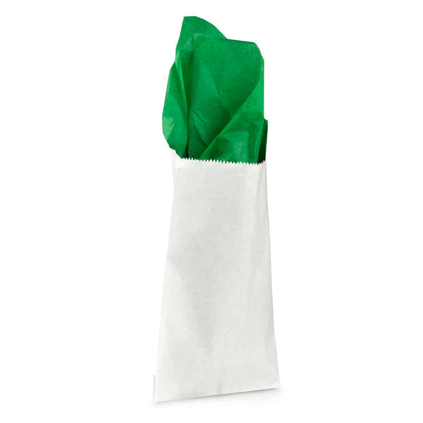 Paper Bags - Pinch Bottom 12"x15" White/ 100 per pkg