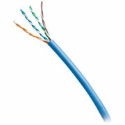 1000ft (304.8m) TAA-Compliant Cat6a Bulk Unshielded (UTP) Ethernet Network Cable with Solid Conductors-Riser CMR-Rated - Blue