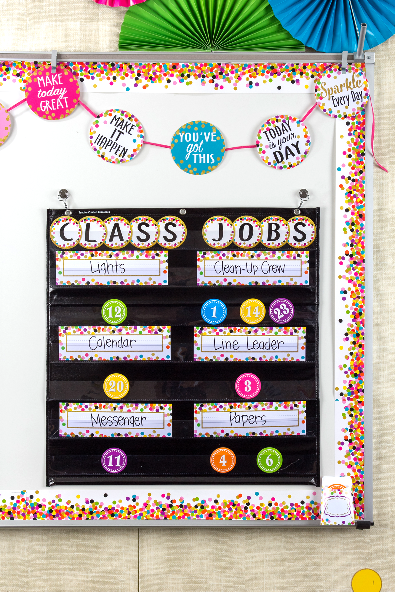 Confetti Straight Border Trim