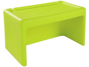 Tadam Bench Double - Light Green, 28.5"L x 15.7"H x 15.9"D