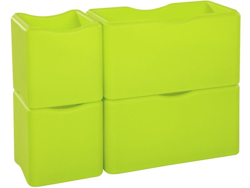 Tadam Wall Kit - Light Green, 37.8"L x 15.9"W x 24.8"H