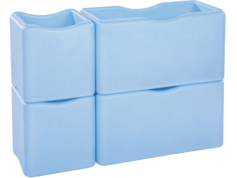 Tadam Wall Kit - Light Blue, 37.8"L x 15.9"W x 24.8"H