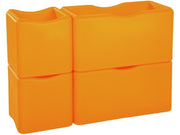 Tadam Wall Kit - Light Orange, 37.8"L x 15.9"W x 24.8"H