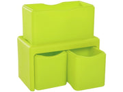 Tadam Tower Kit - Light Green, 28.5"L x 15.9"W x 28"H