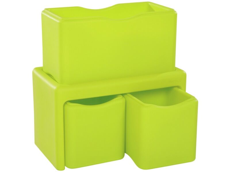 Tadam Tower Kit - Light Green, 28.5"L x 15.9"W x 28"H