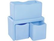 Tadam Tower Kit - Light Blue, 28.5"L x 15.9"W x 28"H