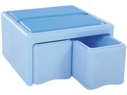 Tadam Podium Kit - Light Blue, 28.5"L x 28.5"W x 15.7"H