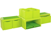 Tadam Bundling Kit - Light Green, 85.6"L x 28.5"W x 28"H