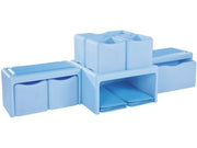Tadam Bundling Kit - Light Blue, 85.6"L x 28.5"W x 28"H