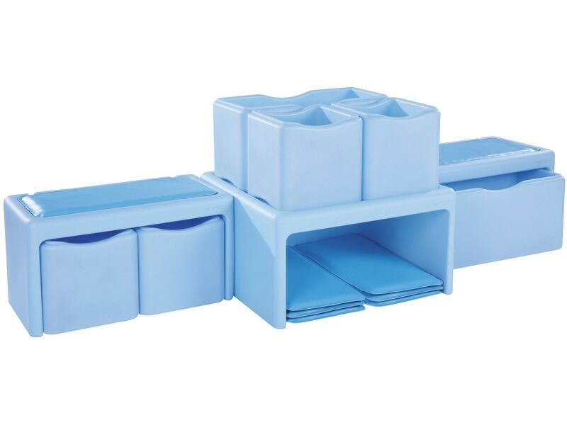 Tadam Bundling Kit - Light Blue, 85.6"L x 28.5"W x 28"H