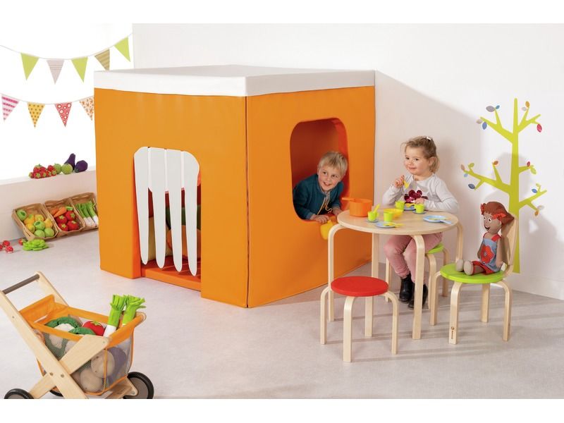 Softy Hut - Orange/Light Orange