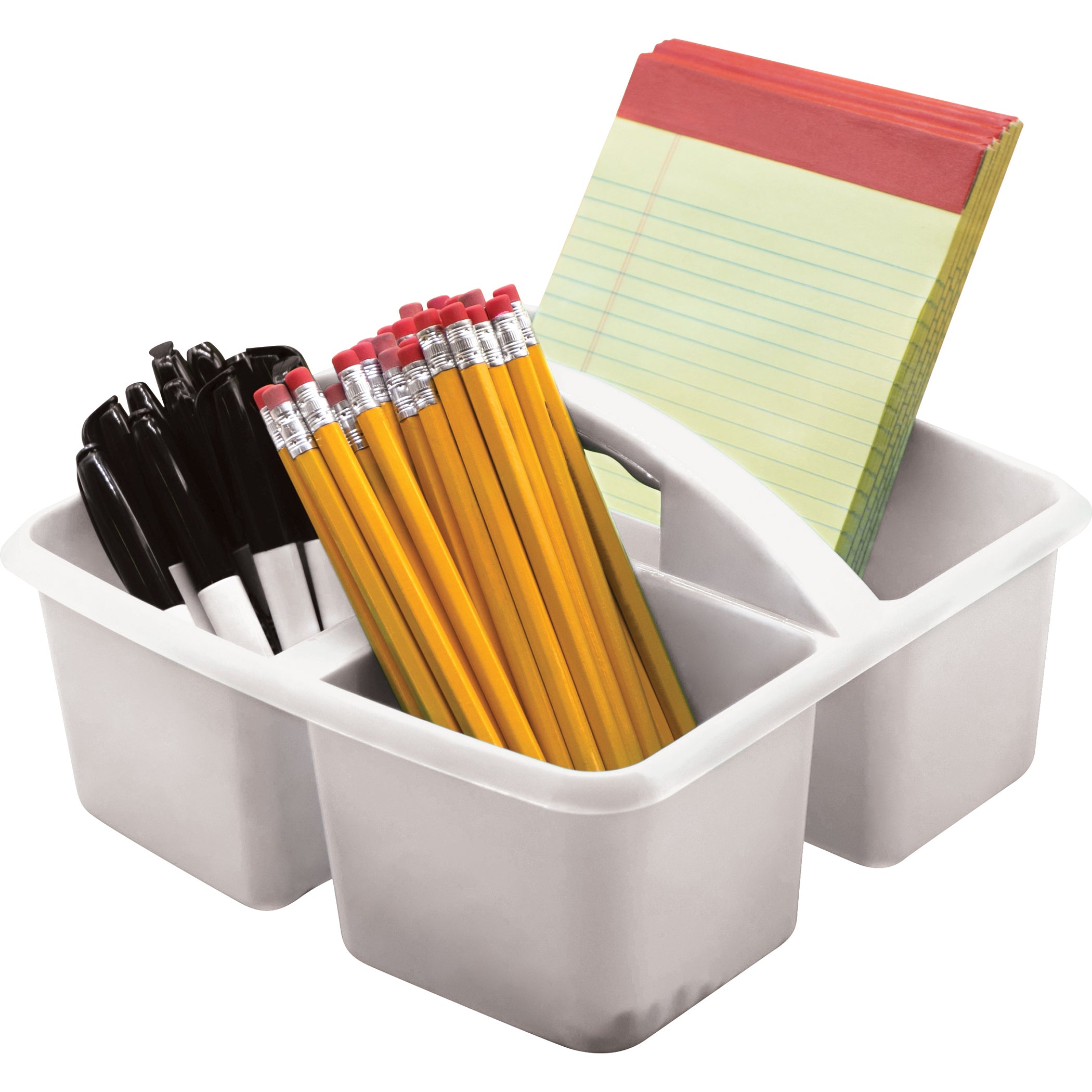 White Plastic Storage Caddy