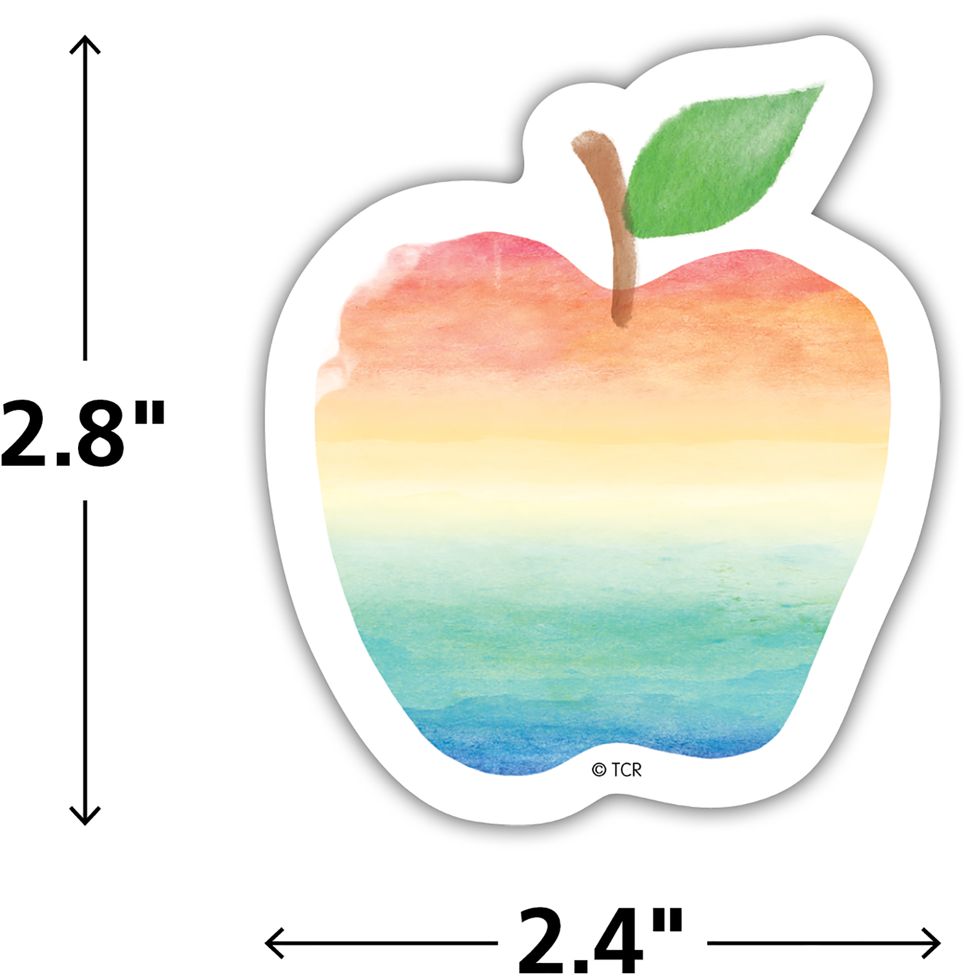 Watercolor Apples Mini Accents