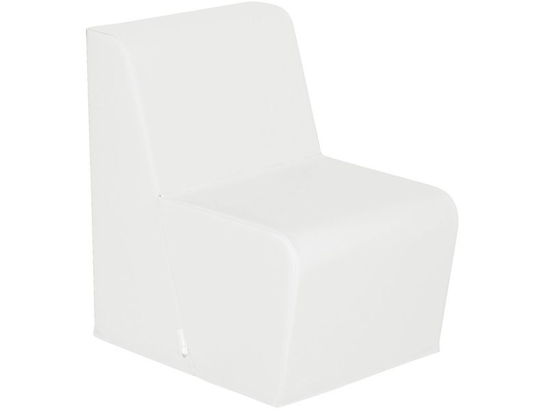 Basic Adult Low Chair - White, 15.7"H