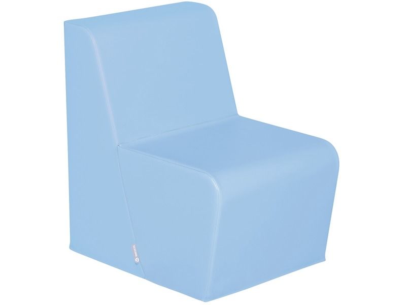 Basic Adult Low Chair - Light Blue, 15.7"H