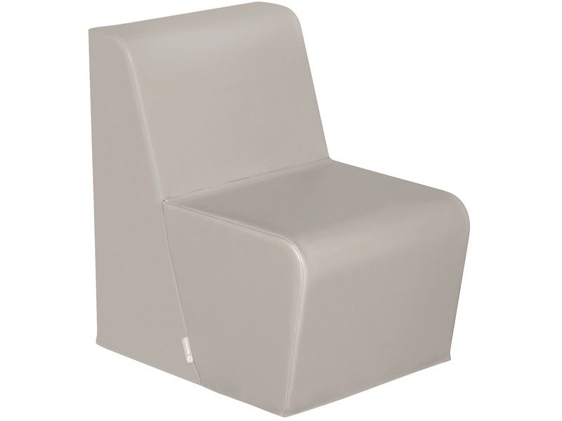 Basic Adult Low Chair - Light Grey, 15.7"H