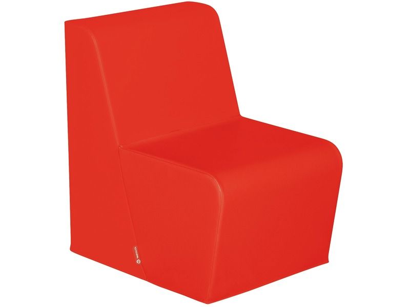 Basic Adult Low Chair - Red, 15.7"H
