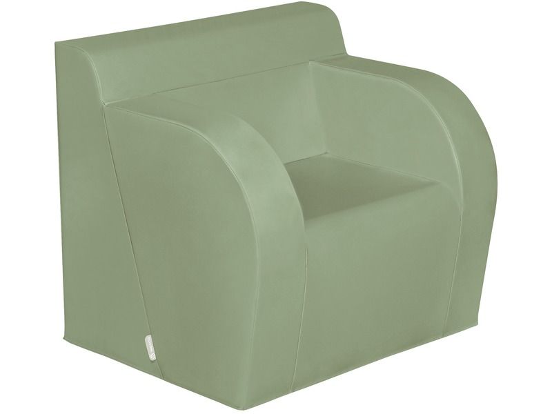 Basic Adult Chair With 2 Armrests - Lichen, 15.7"H