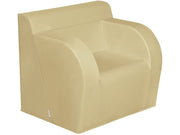 Basic Adult Chair With 2 Armrests - Sand, 15.7"H