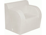 Basic Adult Chair With 2 Armrests - Ivory, 15.7"H