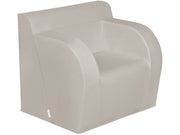 Basic Adult Chair With 2 Armrests - Light Grey, 15.7"H
