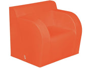Basic Adult Chair With 2 Armrests - Coral, 15.7"H