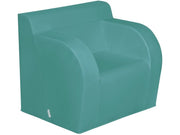 Basic Adult Chair With 2 Armrests - Teal, 15.7"H