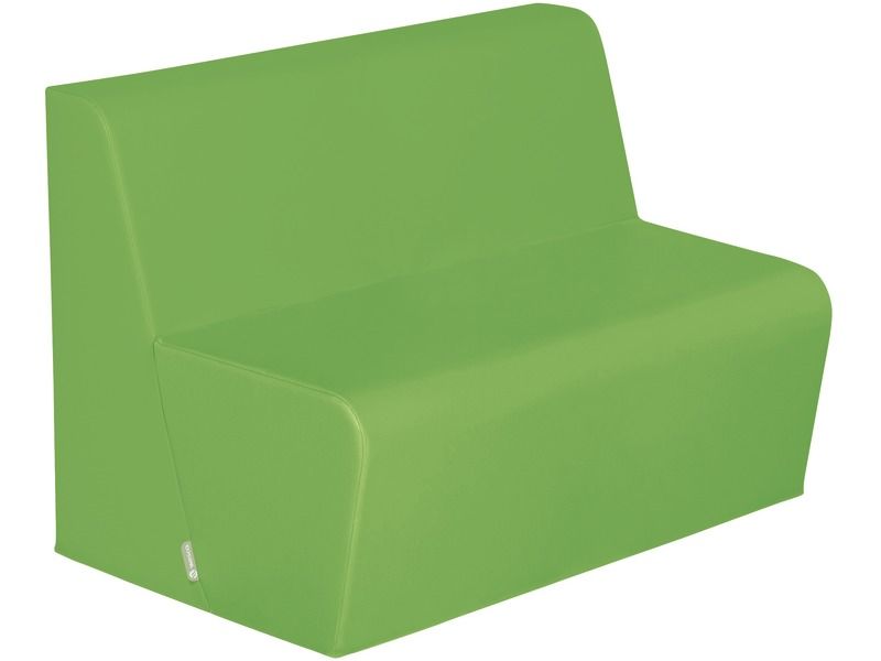 Basic 2-Seater Bench Seat - Moss Green, 15.7"H