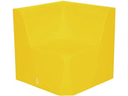 Basic Adult Low Corner Chair - Yellow, 15.7"H