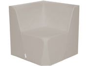 Basic Adult Low Corner Chair - Light Grey, 15.7"H
