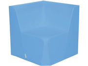Basic Adult Low Corner Chair - Blue, 15.7"H