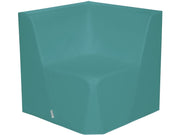 Basic Adult Low Corner Chair - Teal, 15.7"H