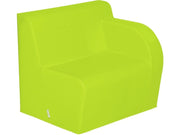 Basic Adult Left Armchair - Light Green, 15.7"H
