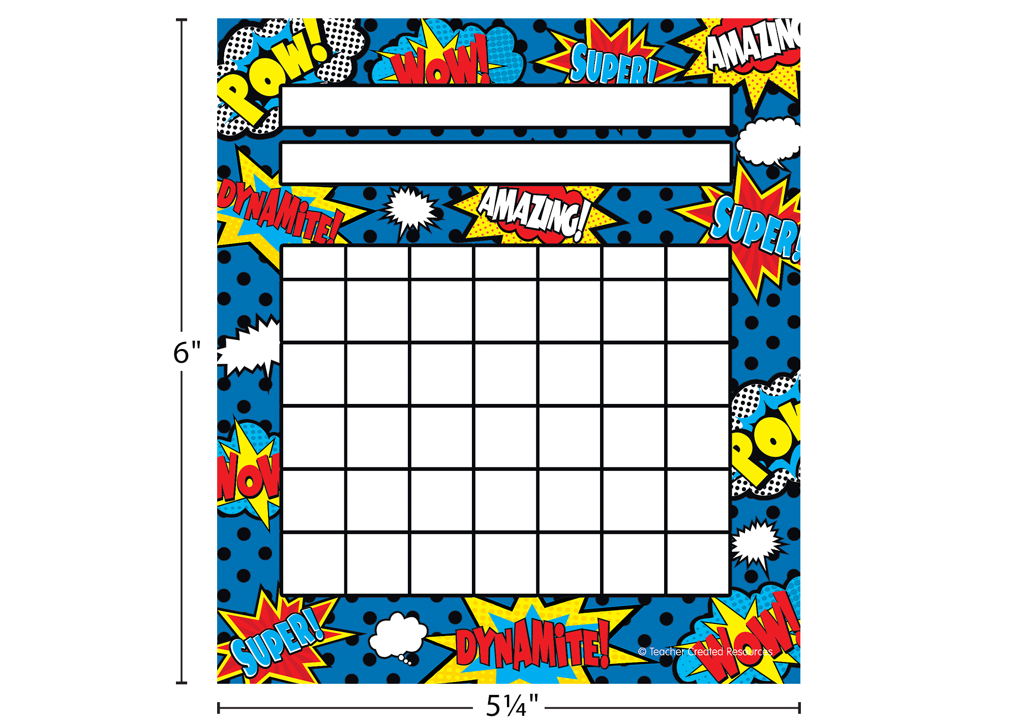 Superhero Incentive Charts