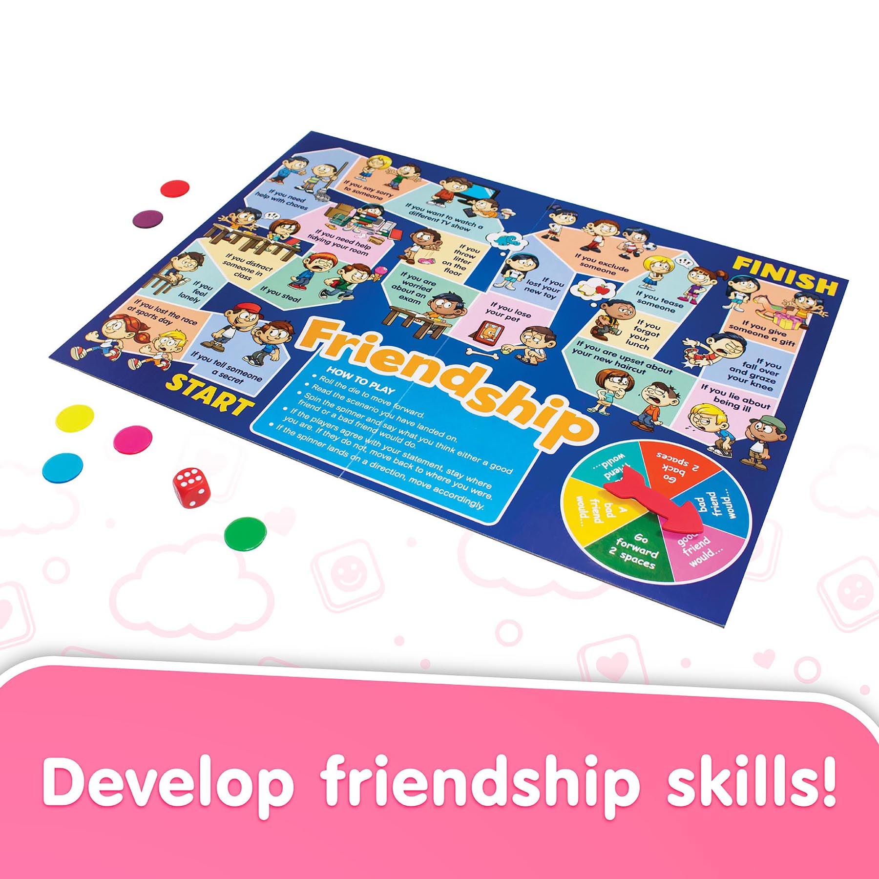 4 Social Skills Board Games