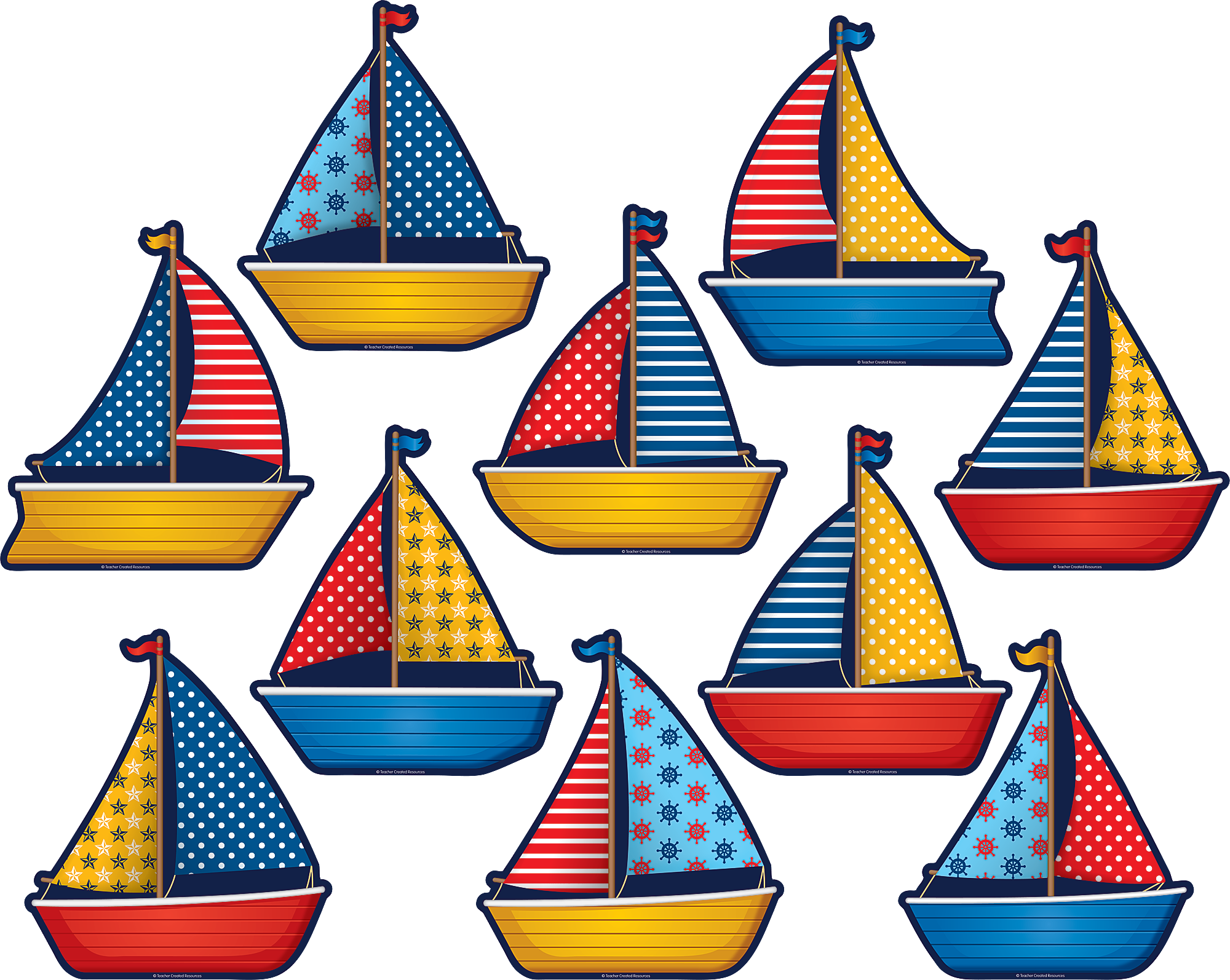 Sailboats Accents