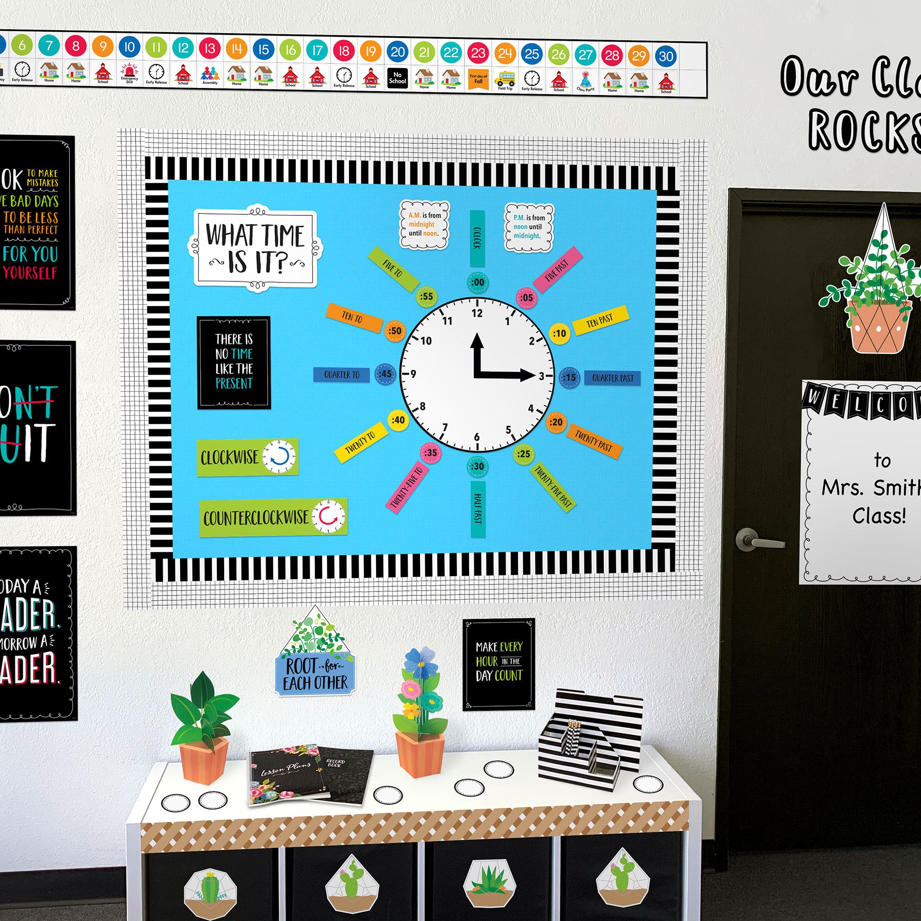 Positively Plants Plant Positive Bulletin Board Set