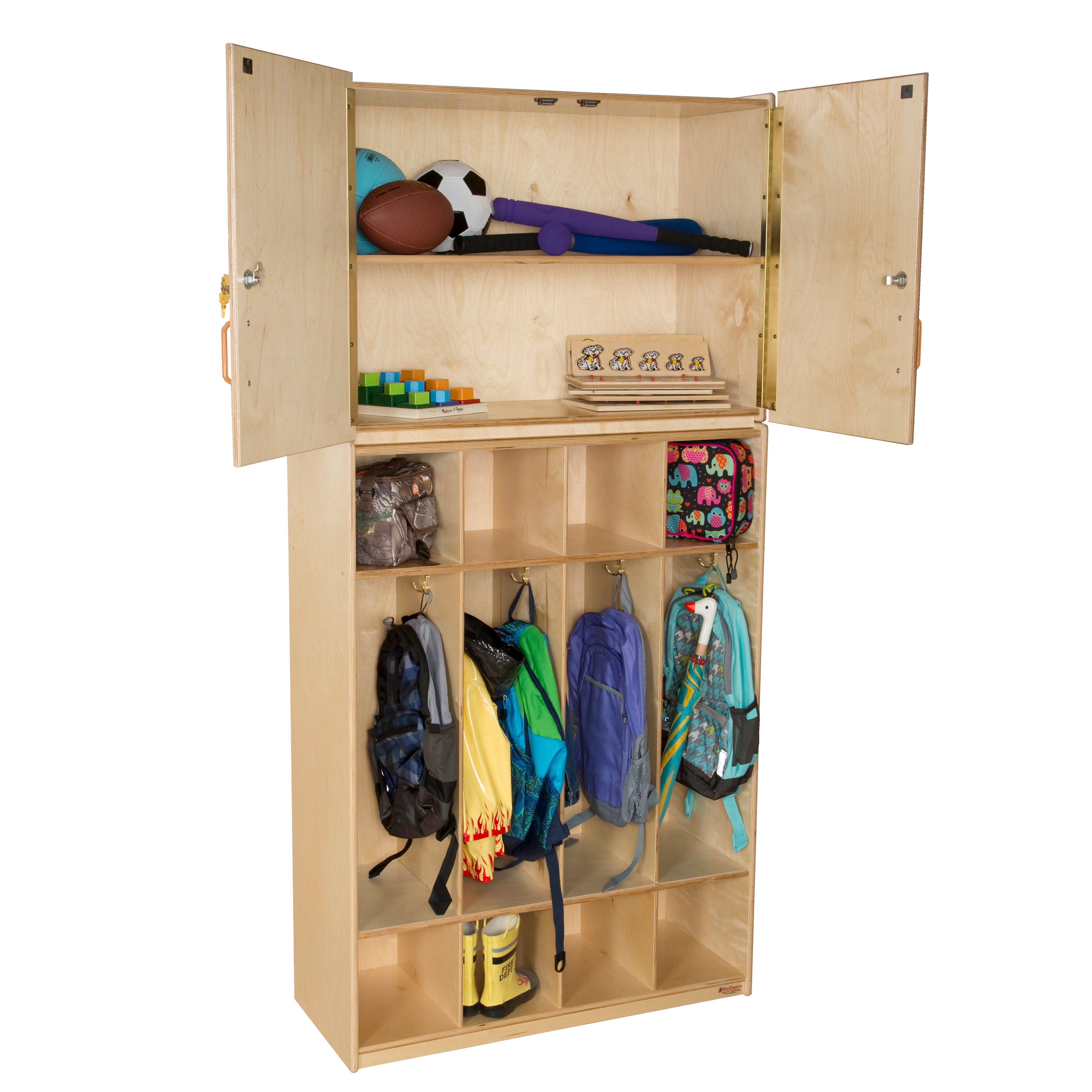 Coat Locker Vertical Storage Cabinet