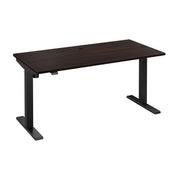 Bush Business Furniture Move 40 Series 60W x 30D Electric Height Adjustable Standing Desk in Black Walnut with Black Base - 59.45" Width x 29.37" Depth x 28.17" Height