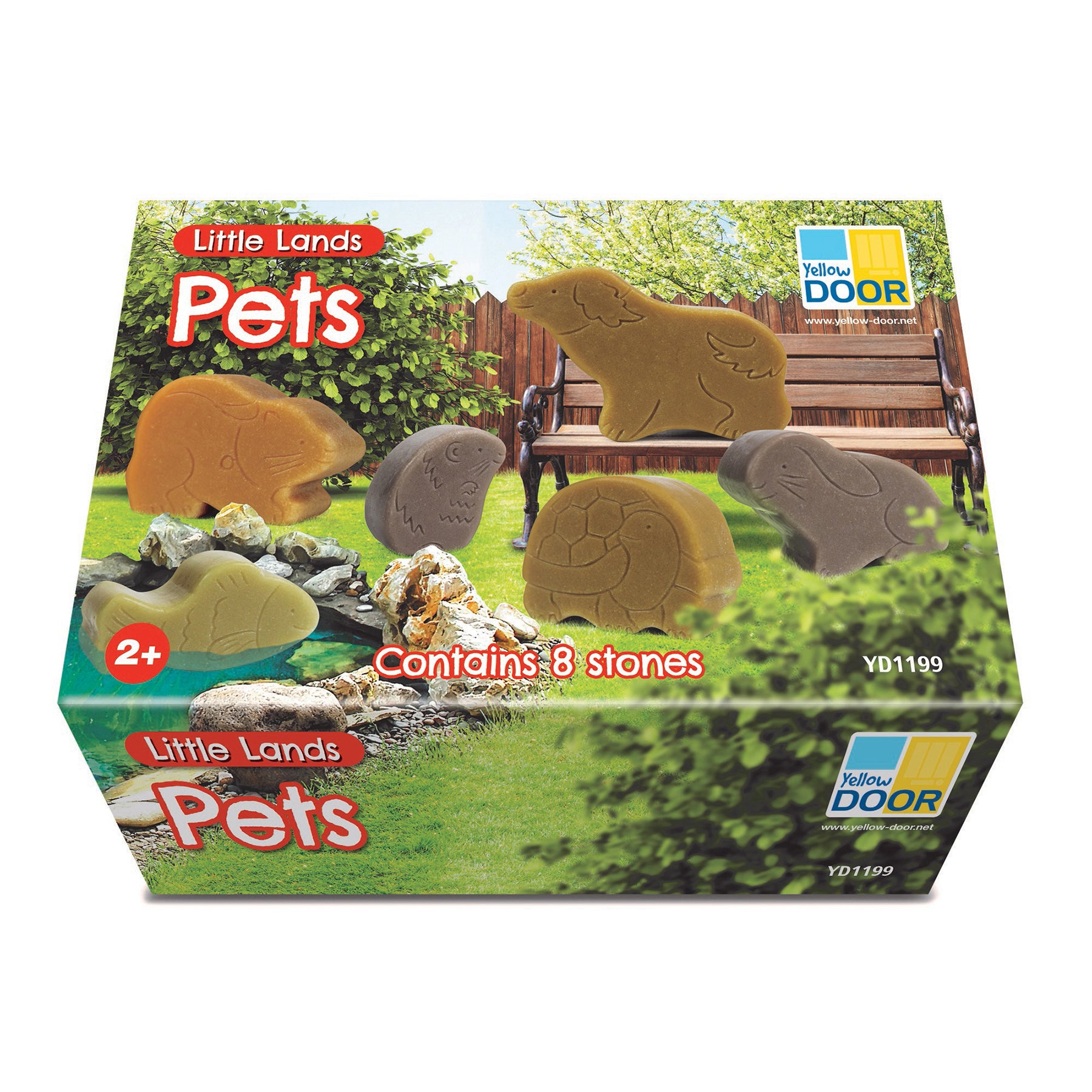 Little Lands – Pets, Set of 8 Stone Figures